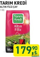 TARIM KREDİ ALTIN FİLİZ ÇAY 1 KG